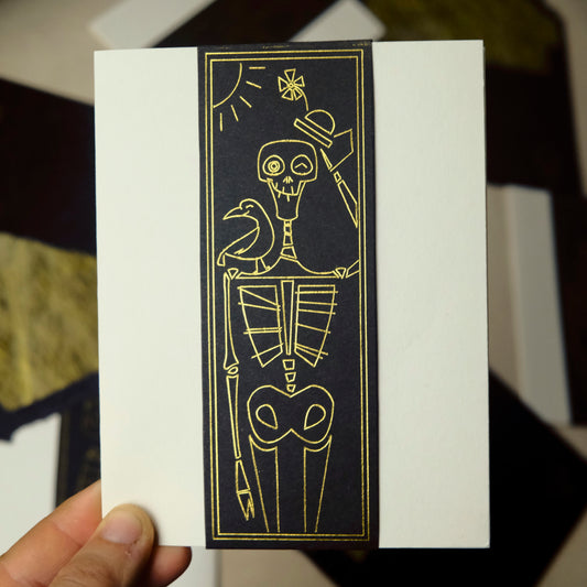 Gentleman Skeleton Card