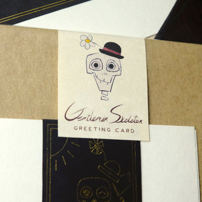 Gentleman Skeleton Card