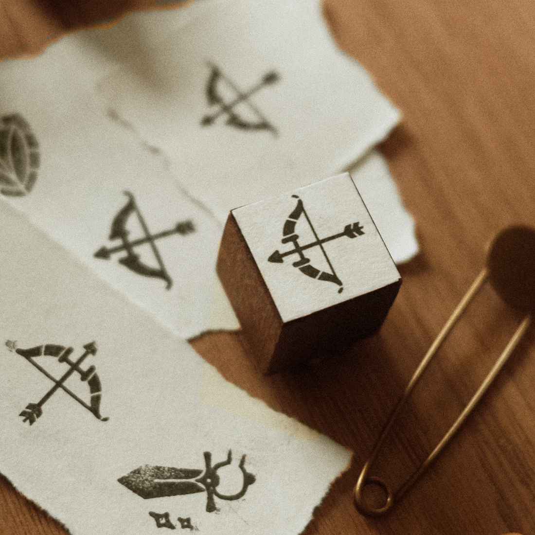 Mini Bow & Arrow Stamp