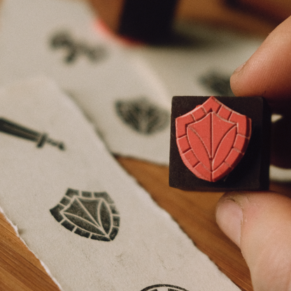 Mini Shield Stamp