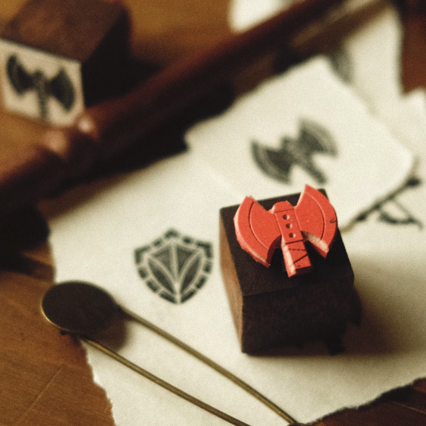 Mini Axe Stamp