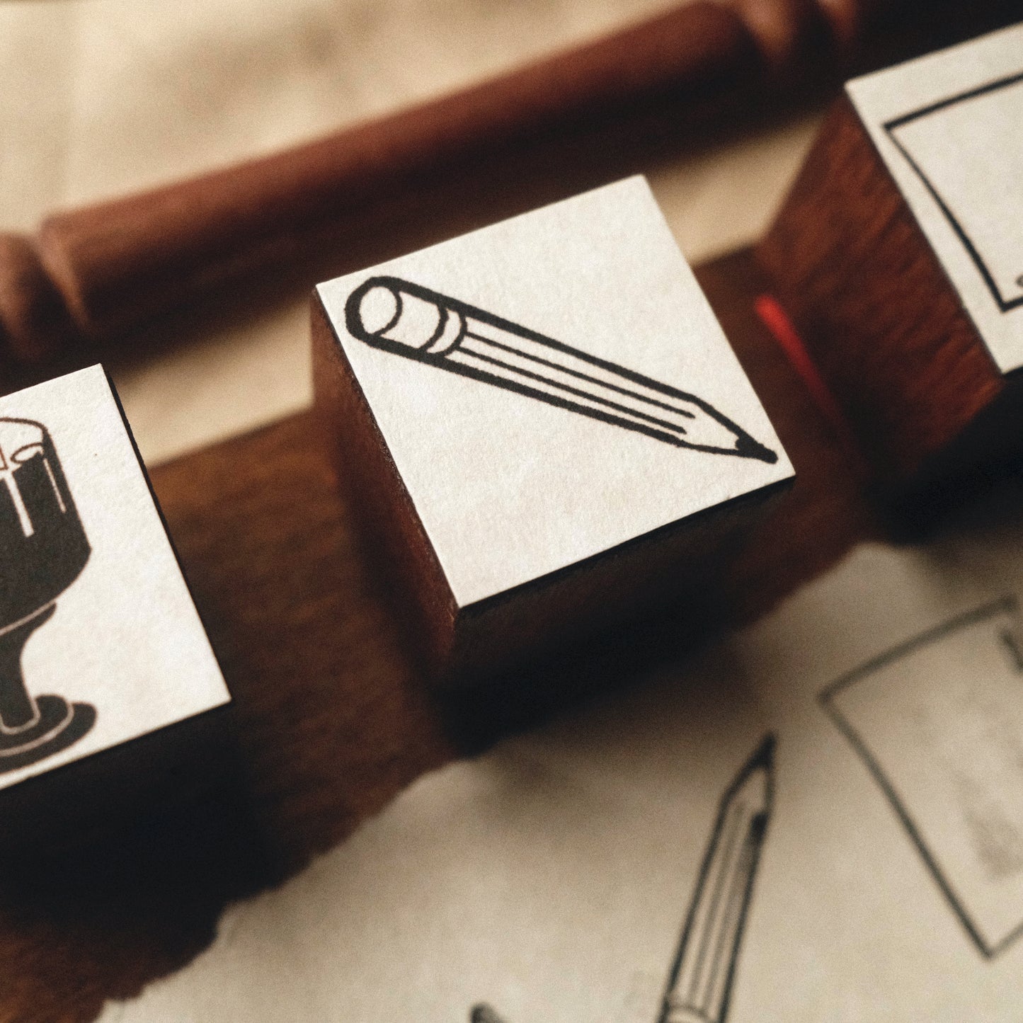 Animation Pencil Stamp