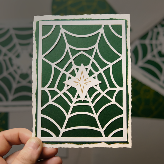 Celestial Web Postcard