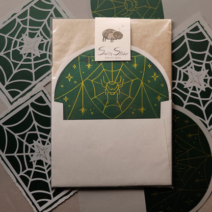 Starry Spider Envelope