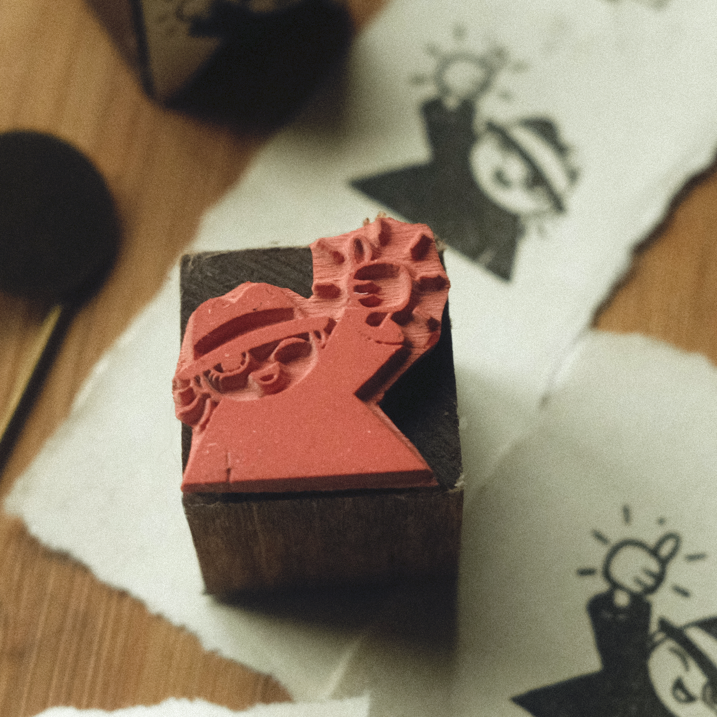 Mini E Thumb’s Up Stamp