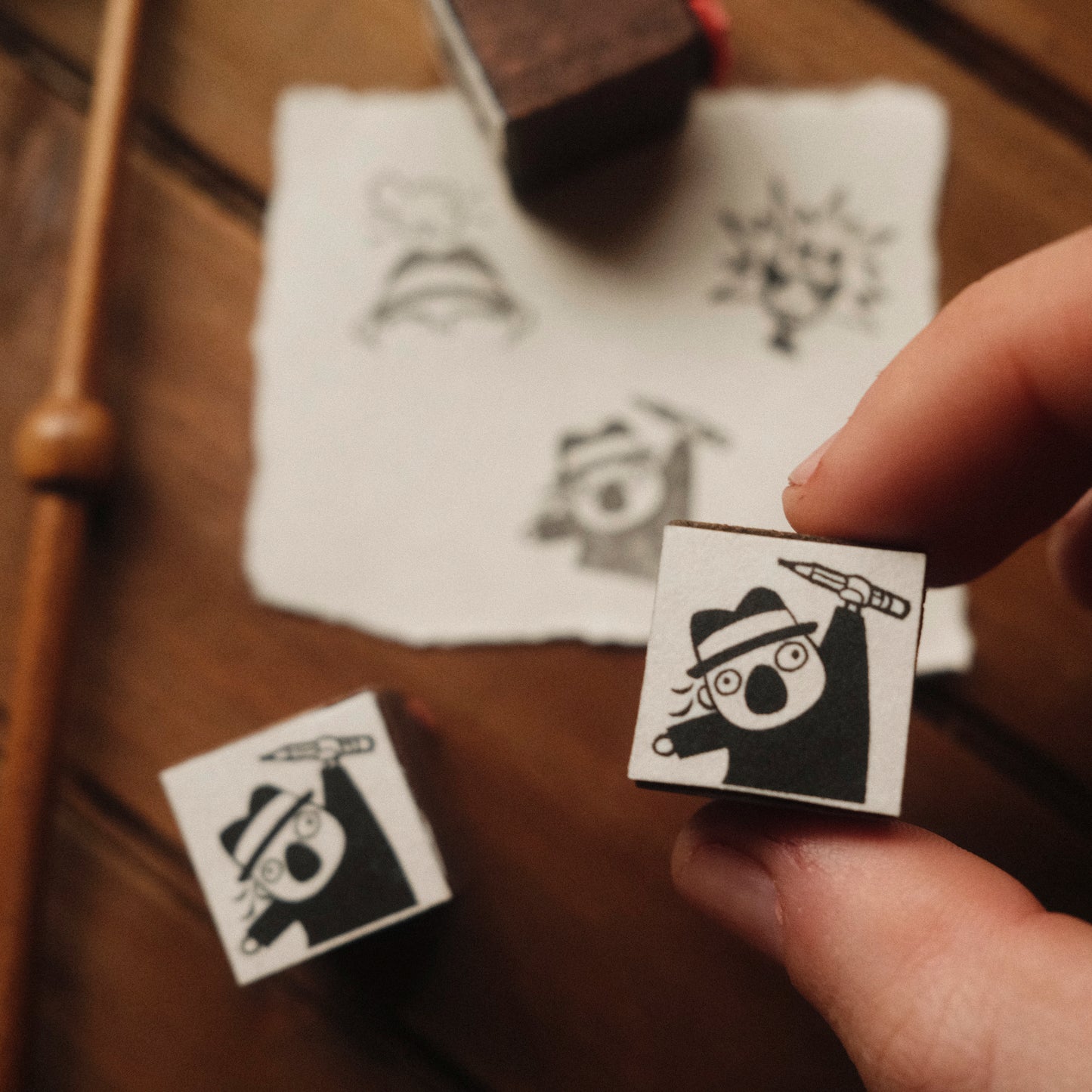 Mini Happy Artist Stamp