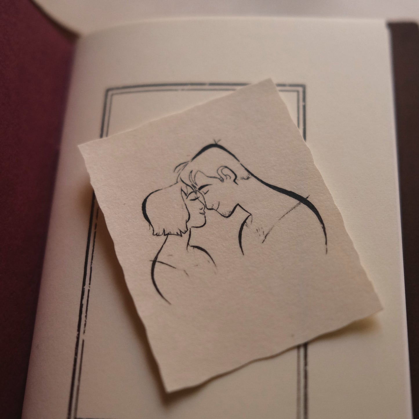 Couple Kissing Sticker